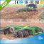 Heavy hydraulic disc harrow with tractor