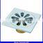 anti-odor stainless steel bathroom brass floor drain
