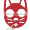 2016 Fashion custom wholesale cat keychain