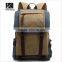 Women men Canvas Active Hiking bag Backpack Travel bag