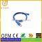 Factory supply right angle micro usb cable micro usb data cable for smartphone