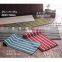 Colorful Japanese and Korean Style Polypropylene fiber Rectangle Stripe Shape Brief Loop Pile Kitchen Door mat