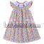 Lovely boat and anchor smocked bishop dress