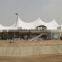 Wind proof PVC Coated Tensiled Fabric Architecture Canopy for Sheds & Storage By GuangzhouTextile Architecture Company
