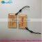 Mini Size Custom Promotional Crystal Epoxy Keychain Epoxy Member Card