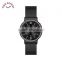 2016 hot sale stainless steel case mesh band ladies watch