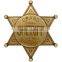 Low Price cheap gold badge custom metal badge