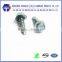 dongguan factory OEM metal hex self-drilling screw with washer