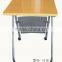 Modern Appearance School Furniture wooden folding table student desk No 1116