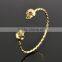 New 2016 Jewelry Skull Gold Bracelet Turkish Eye