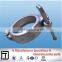 Concrete pump pipe Clamp, MF 125 5' Wedge Clamp, Forging Schwing concrete spare parts