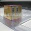 clear plastic shelf divider for supermarket