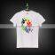 100% premium cotton tee shirts white color promotional t-shirt cotton