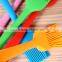 Length 21cm colorful BBQ grill silicone cleaning brush,silicone basting brush pastry brush