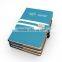 High quality leather type custom organizer notebook with flash memory