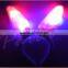 Bar promotional led glow rabbit ears light bunny ears