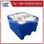 Fish carrier cooler for storage, extra-large insulated fish bin, plastic container for holding fish