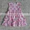 Fashion Little Girl Summer Polka Dot Chevron Cotton Girls Halloween Dress
