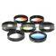 For Nikon D5200 For Canon 30D For Pentax PK-700 37mm Lens Filter Colorful Graduated Filter