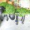 2016 hot sale artificial topiary animal buxus frame sheep for garden decor