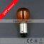 Car 21/5W 12V BA15D Orange Halogen bulb Indicator light/Brake light/Tail Light