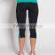 Ladies 3/4 Length Dry Fit Spandex/supplex Sports Leggings