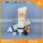shaped sealing tail cosmetic packaging tube for hair care with octagonal cap
