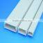 PVC Plastic Cable Ducts in Electricity Installation