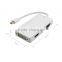 Mini DP to VGA /DVI and HD MI with Audio Adapter