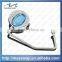 epoxy doming custom metal 3D fashion zinc alloy folding purse holder hook