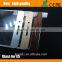 2.5D Titanium alloy brushed metal Tempered Glass Screen Protector guard for SONY X5