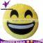 Top Quality Hot Sale Funny Yellow Plush Emoji Pillow Cushion                        
                                                Quality Choice