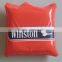 Custom Printed Inflatable Pillow With Bag for Company Promotion