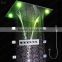 ceiling rain led shower kits 4 function multi color remote control shower panel wall body jets massage shower system