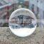 China factory solid decorative glass crystal ball clear glass balls for sale