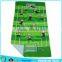 2015 fashion football beach towel of green color with custom design