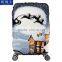 High Level Luggage Accessory Sublimation Printing Waterproodf Spandex Luggage Cover