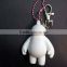 promotional pvc keychain toy/3d pvc injected cartoon toy key ring/plastic toy key holder