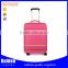 Hot red color popular PU travel luggage bag