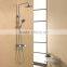 Wall Mounted Mordern Solid Brass Bathroom Shower with Handle Shower