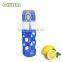 high-grade borosilicate glass water bottle with colorful high quality silicone sleeve