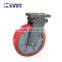 Factory supply Super-heavy 3 tons caster wheel, 3000KG pu casters