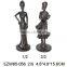 Different visual art craft african women sex folk art figurine for sale