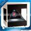 3D holographic show box for advertising, events