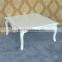 French disteressed country style antique solid wood OEM coffee table