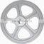 China manufacture traction wheel,pulley wheel for elevator parts,pulley wheel cast iron
