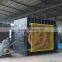 Triple roller rock stone ores coke slag crusher