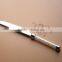 New arrival hot sales food safety customed stainless steel 18/8 crystal wedding flatware knives with crystals in the handle