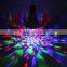 LED Crystal Rotating Bulb Lamp / Christmas Party Stage Light / led mini light bulb lamp