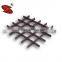 125*125*0.6 Cheap building materials aluminum metal grid ceiling